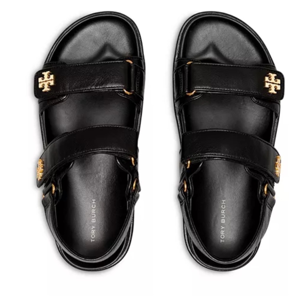 Tory Burch Kira Black Sandals - Picture 3 of 6